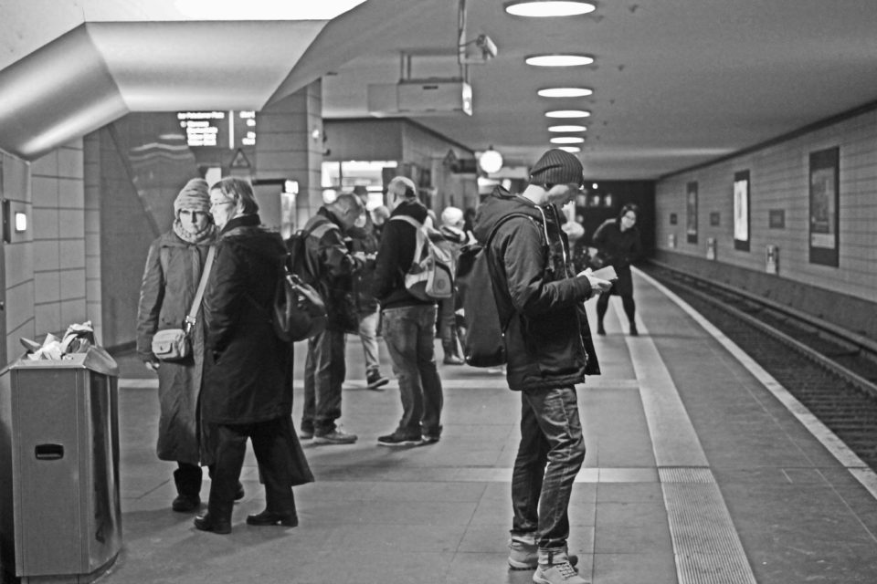 S-Bahnhofsteig Friedrichstraße